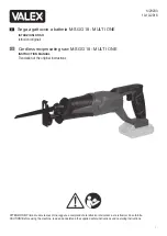 Valex MULTI ONE M-SGG 18 Instruction Manual preview