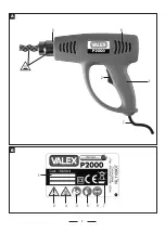 Preview for 2 page of Valex P2000 Instructions For Use And Safety Instructions