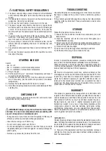 Предварительный просмотр 7 страницы Valex P2000 Instructions For Use And Safety Instructions