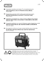 Предварительный просмотр 1 страницы Valex Pocket 1000 Instruction Manual And Safety Instructions