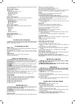 Предварительный просмотр 8 страницы Valex Pocket 1000 Instruction Manual And Safety Instructions