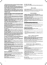 Предварительный просмотр 14 страницы Valex Pocket 1000 Instruction Manual And Safety Instructions