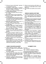 Предварительный просмотр 5 страницы Valex PT2001 Safety And Operating Instructions Manual