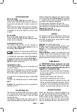 Preview for 10 page of Valex PTE 2100 Instructions For Use And Safety Instructions