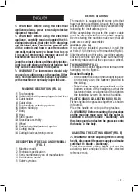 Предварительный просмотр 9 страницы Valex S496214 Operating Instructions Manual