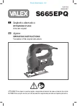 Valex S665EPQ Original Operating Instructions preview