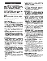 Preview for 12 page of Valex SA 1000 Instruction Manual And Safety Instructions