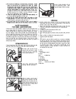 Preview for 15 page of Valex SA 1000 Instruction Manual And Safety Instructions