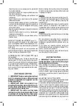 Предварительный просмотр 13 страницы Valex SC141 Operating Instructions Manual
