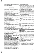 Предварительный просмотр 15 страницы Valex SC141 Operating Instructions Manual