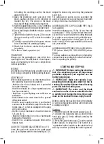 Предварительный просмотр 15 страницы Valex SC161 Translation Of The Original Operating Instructions