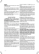 Предварительный просмотр 16 страницы Valex SC161 Translation Of The Original Operating Instructions