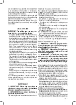 Предварительный просмотр 17 страницы Valex SC161 Translation Of The Original Operating Instructions