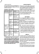 Предварительный просмотр 10 страницы Valex SC191 Operating Instructions Manual