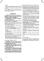 Предварительный просмотр 14 страницы Valex SC191 Operating Instructions Manual