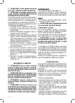 Предварительный просмотр 6 страницы Valex SG710 Operating Instructions Manual