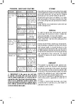 Предварительный просмотр 14 страницы Valex SG710 Operating Instructions Manual