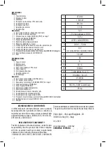 Preview for 2 page of Valex Spark 4000 Operating Instructions Manual