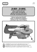 Preview for 1 page of Valex SV4000 Use And Maintenance Manual