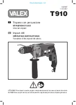 Valex T910 Translation Of The Original Operating Instructions предпросмотр