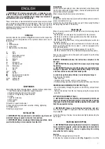 Предварительный просмотр 7 страницы Valex TAP B 18 Instruction Manual