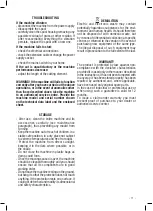 Preview for 11 page of Valex TB26 FG Operating Instructions Manual