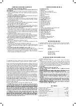 Предварительный просмотр 8 страницы Valex TLS210N Instruction Manual And Safety Instructions