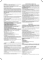 Preview for 12 page of Valex TLS210N Instruction Manual And Safety Instructions