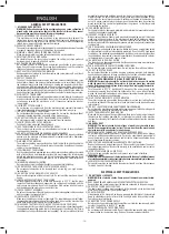 Предварительный просмотр 14 страницы Valex TLS210N Instruction Manual And Safety Instructions