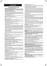 Предварительный просмотр 20 страницы Valex TLS210N Instruction Manual And Safety Instructions