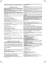 Предварительный просмотр 23 страницы Valex TLS210N Instruction Manual And Safety Instructions