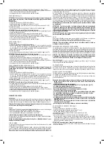 Предварительный просмотр 24 страницы Valex TLS210N Instruction Manual And Safety Instructions