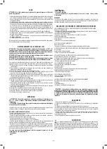 Предварительный просмотр 25 страницы Valex TLS210N Instruction Manual And Safety Instructions