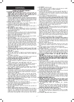 Предварительный просмотр 27 страницы Valex TLS210N Instruction Manual And Safety Instructions