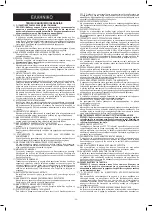 Предварительный просмотр 34 страницы Valex TLS210N Instruction Manual And Safety Instructions