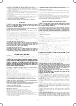 Предварительный просмотр 37 страницы Valex TLS210N Instruction Manual And Safety Instructions