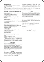 Предварительный просмотр 40 страницы Valex TLS210N Instruction Manual And Safety Instructions