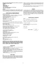 Preview for 13 page of Valex TLS250N Instruction Manual And Safety Instructions