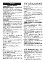 Предварительный просмотр 14 страницы Valex TLS250N Instruction Manual And Safety Instructions