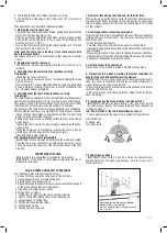 Предварительный просмотр 11 страницы Valex TORONTO 401 Operating Instructions Manual
