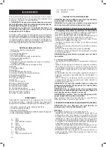 Предварительный просмотр 22 страницы Valex TORONTO 401 Operating Instructions Manual