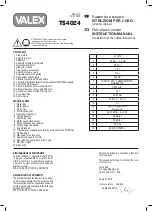 Valex TS4024 Instruction Manual предпросмотр