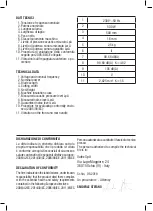 Preview for 12 page of Valex TS50FG Operating Instructions Manual