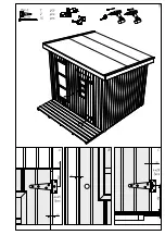 Предварительный просмотр 18 страницы Valkea Franklin Playhouse Assembly, Installation And Maintenance Manual