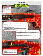 Предварительный просмотр 2 страницы Valken GOTCHA Pictorial Manual