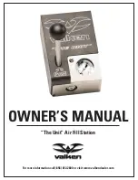 Предварительный просмотр 1 страницы Valken The Unit Owner'S Manual