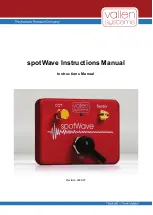 Vallen spotWave 201 Instruction Manual предпросмотр