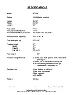 Preview for 3 page of Valley Comfort Systems VC120 Owner'S Manual