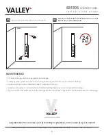 Предварительный просмотр 5 страницы Valley 881806 Installation Manual