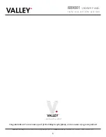 Предварительный просмотр 6 страницы Valley 889001 Installation Manual
